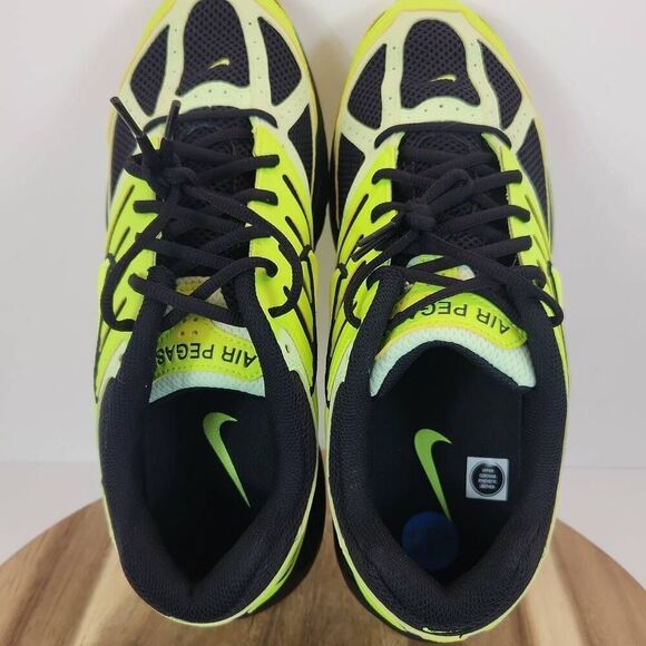 Nike Air Pegasus 2005 Men's Size 11.5 Running Shoes Highlight Yellow & Black - Picture 9 of 10